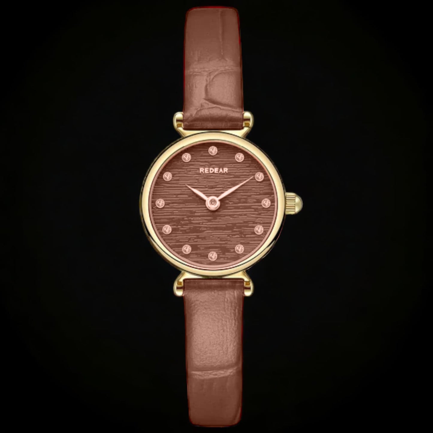 Elegant Leather Strap Quartz Watch for Women Top Brand Trendy Watch For Girls Stylish Watch For Ladies