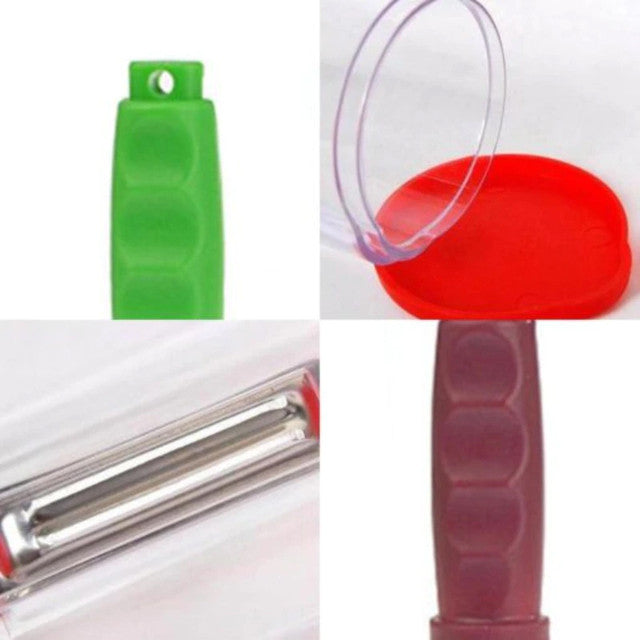 Multifunctional Storage Peeler Peelers With Trash Can Fruit Vegetable Peeler Carrot Grater Peeler With Trashbin