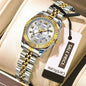 Luxurious Ladies Golden Fashion Watch 100% Imported Quality Classical Collection Fashion Watch for Girl's