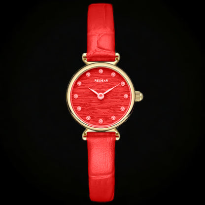Elegant Leather Strap Quartz Watch for Women Top Brand Trendy Watch For Girls Stylish Watch For Ladies