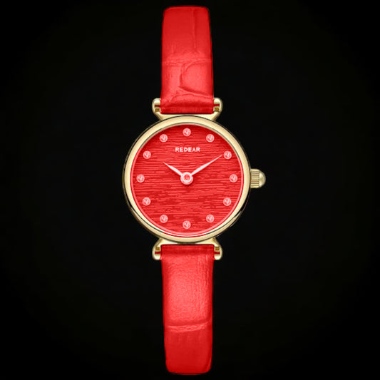 Elegant Leather Strap Quartz Watch for Women Top Brand Trendy Watch For Girls Stylish Watch For Ladies