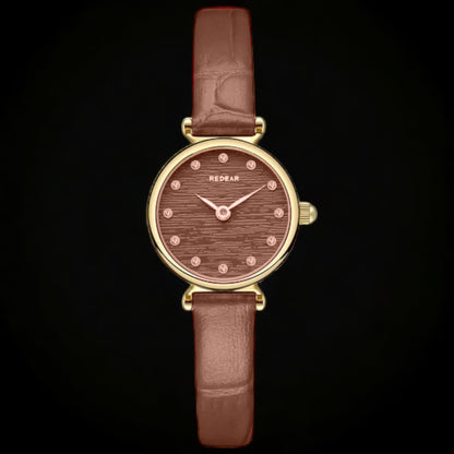 Elegant Leather Strap Quartz Watch for Women Top Brand Trendy Watch For Girls Stylish Watch For Ladies