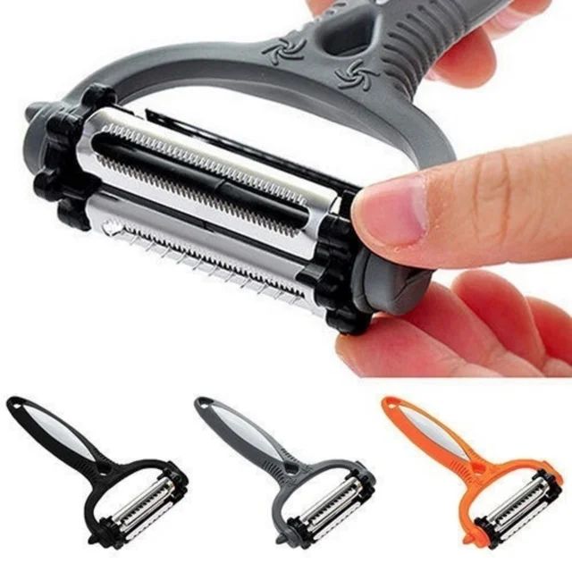 3 in 1 Multi-functional 360 Degree Rotary Potato Peeler Vegetable Cutter Fruit