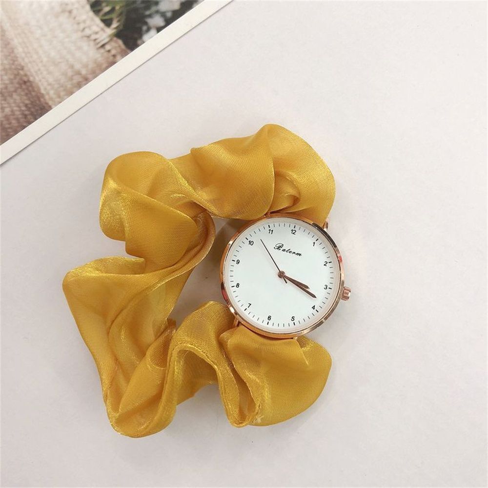 Korean watches for girls Ins Girls Alloy Ribbon Streamer Watch Female Accessories ladies watch Scrunchie Watch For Girls Watches for Girls